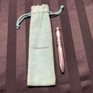 Tiffany & Co. Paloma Picasso Sterling Silver 925 Purse Pen, twist open/close
